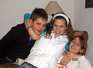 Jan, Lena und Anna